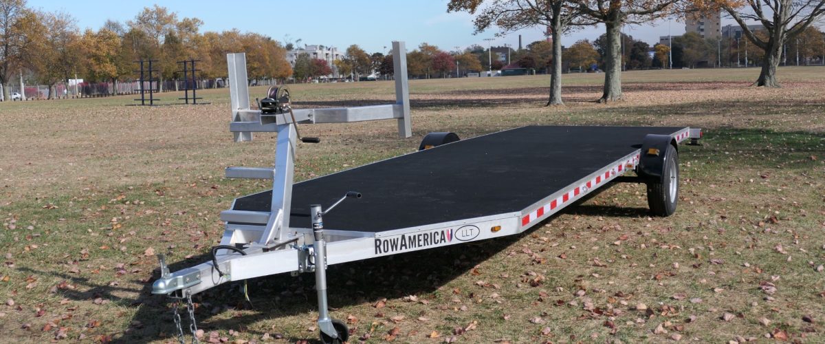 RowAmerica LLT Trailer on lawn